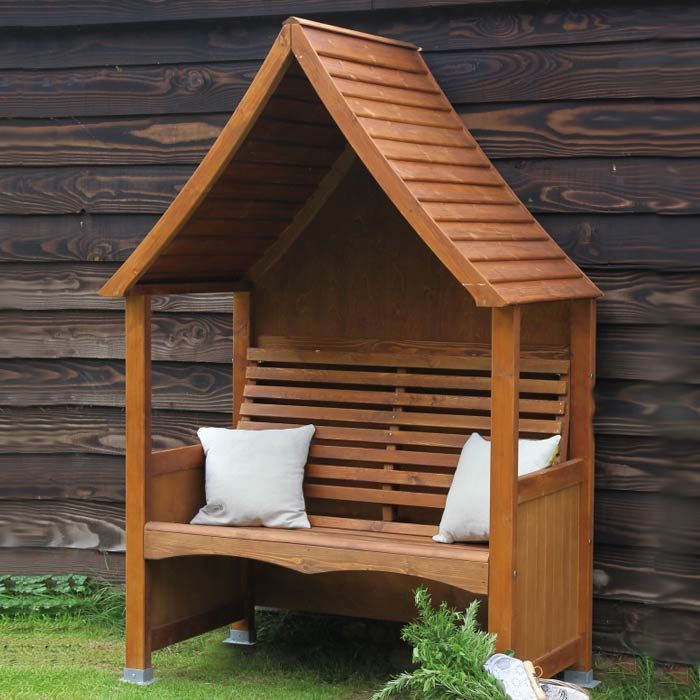 Afk Goodwood Stained Arbour Beech Wood 1