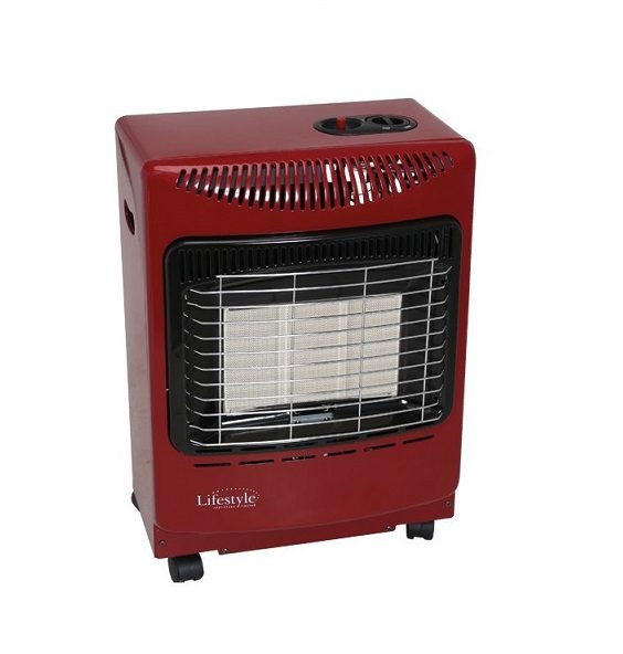 Lifestyle Red Mini Heatforce Gas Cabinet Heater