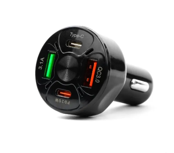 Streetwize 12V Fast Charging USB Adaptor (4 Ports)