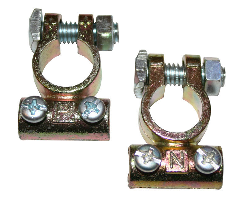 Pair of Universal Battery Lead Terminals