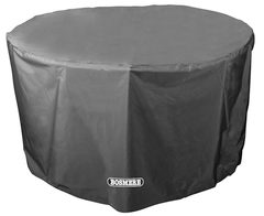 Bosmere Storm Black Circular 4-6 Seater Table Cover - D545
