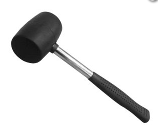 16oz rubber head with steel handle