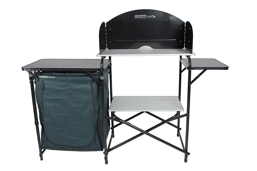 camping kitchen table and stand