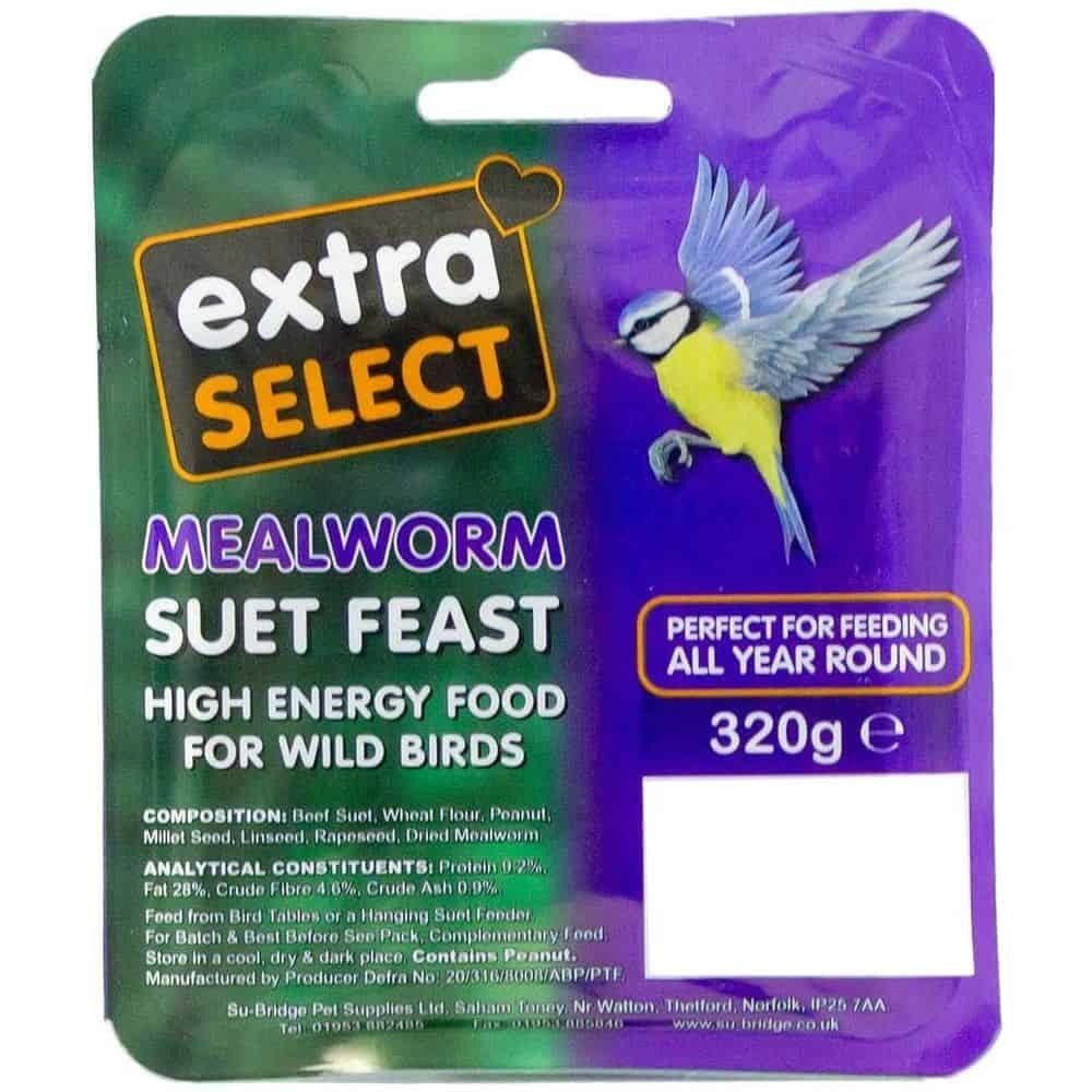 Extra Select Suet Block Mealworm 5281