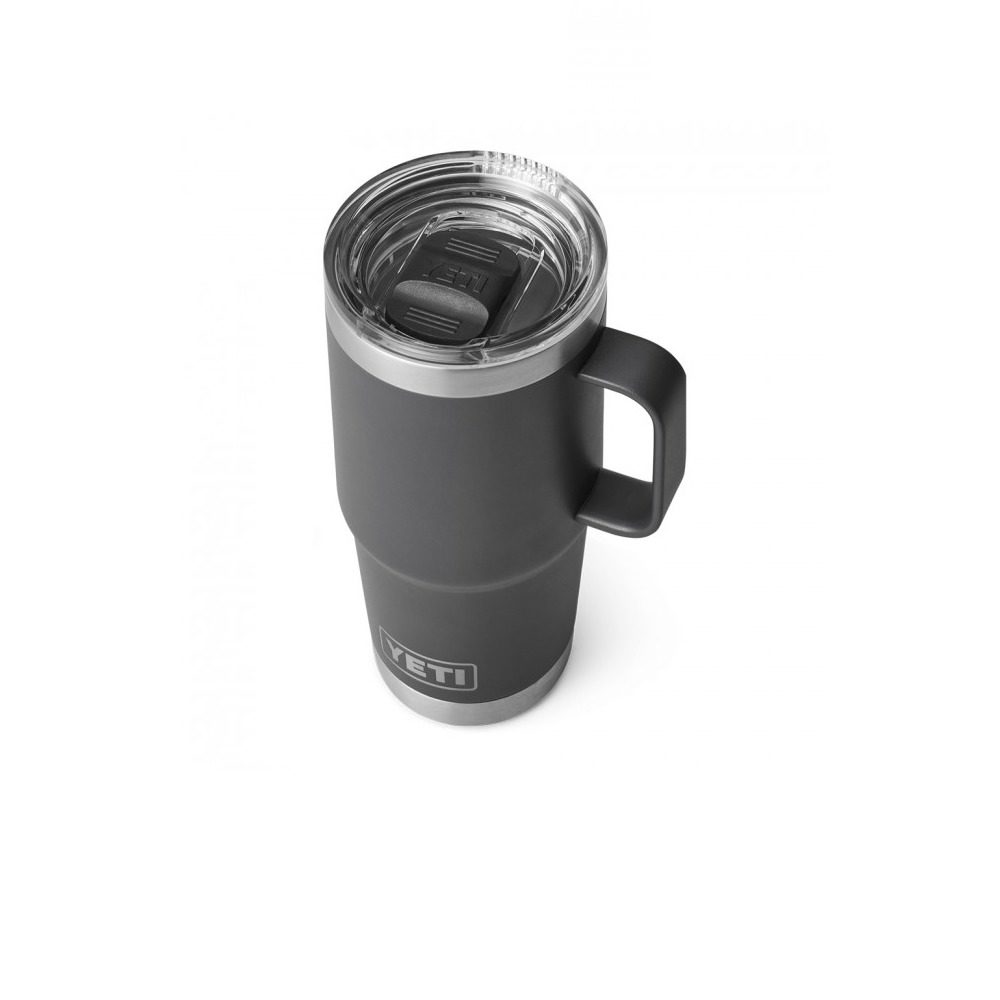 Yeti Rambler 20Oz Travel Mug With Stronghold Lid 591Ml Charcoal