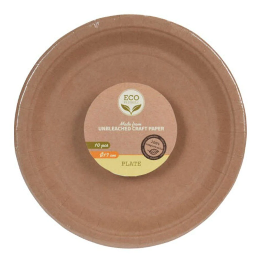 Koopman 17cm Biodegradable Cardboard Plate