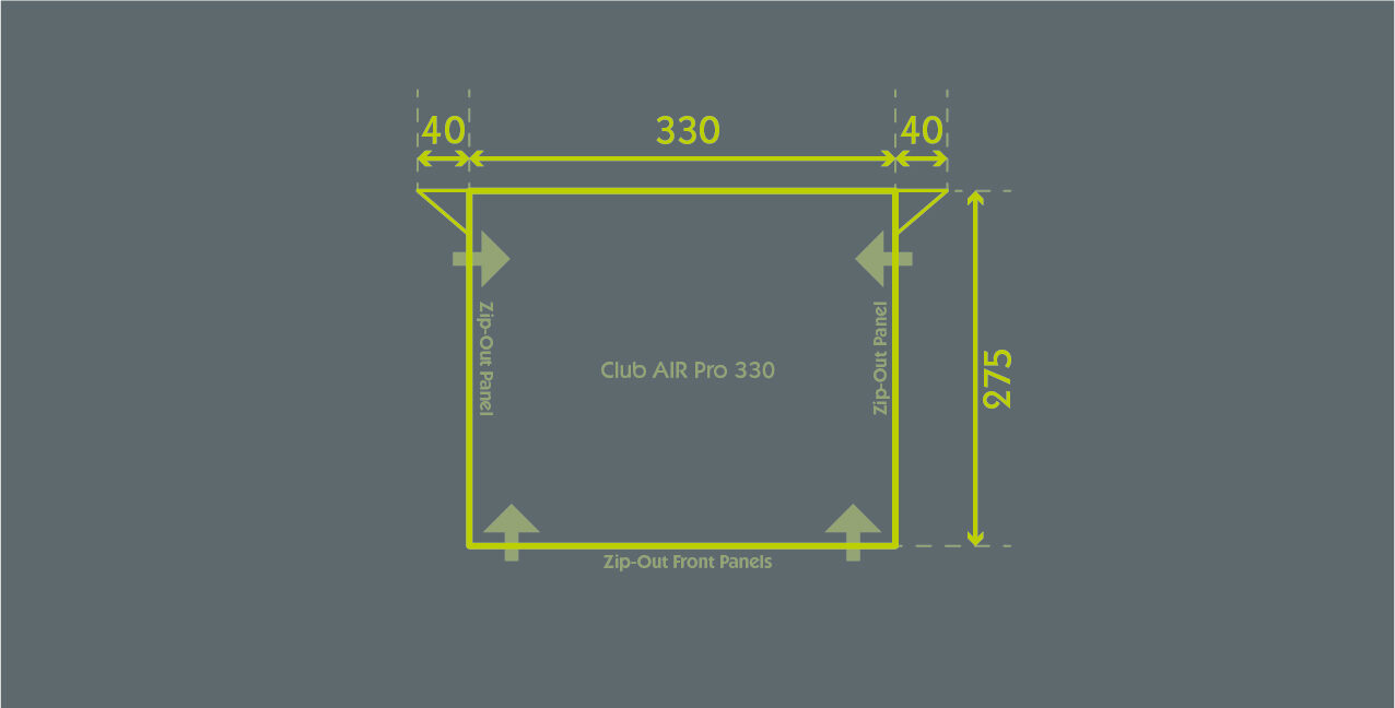 Club Air Pro 330 Floor Plan
