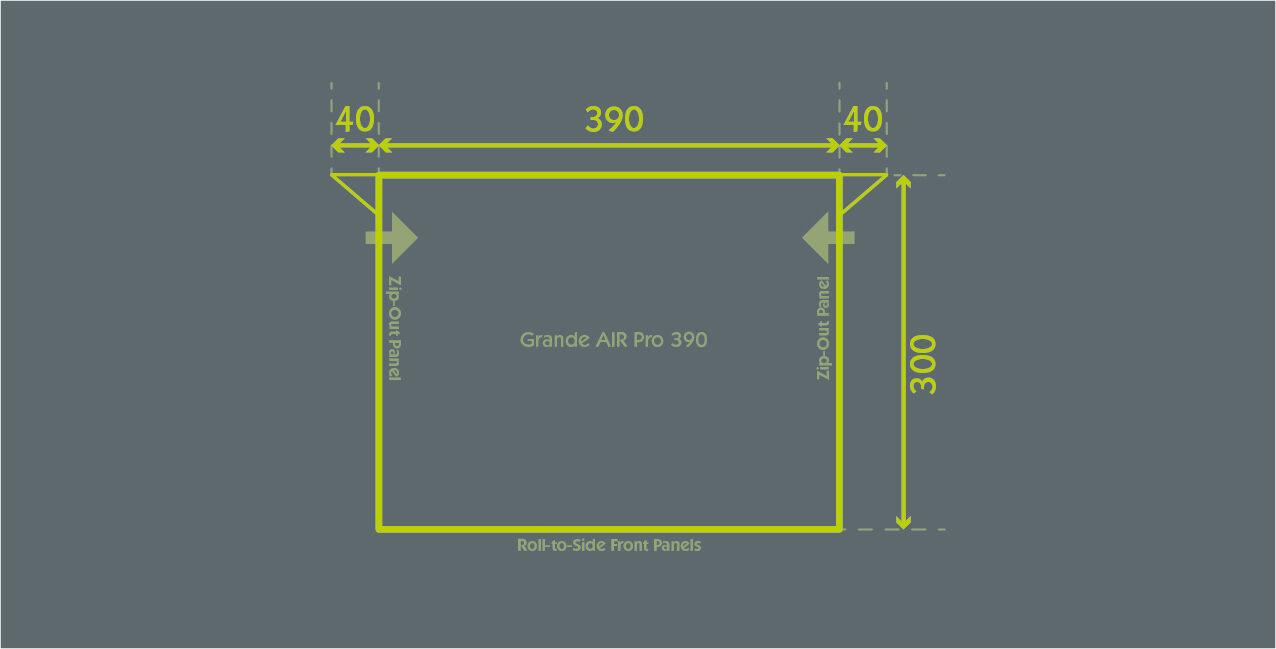 Grande Air Pro 390 Floor Plan