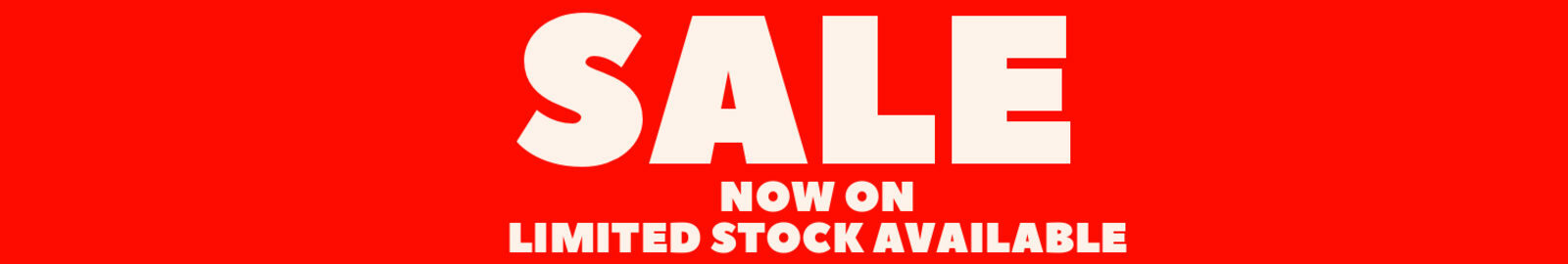 Sale now on