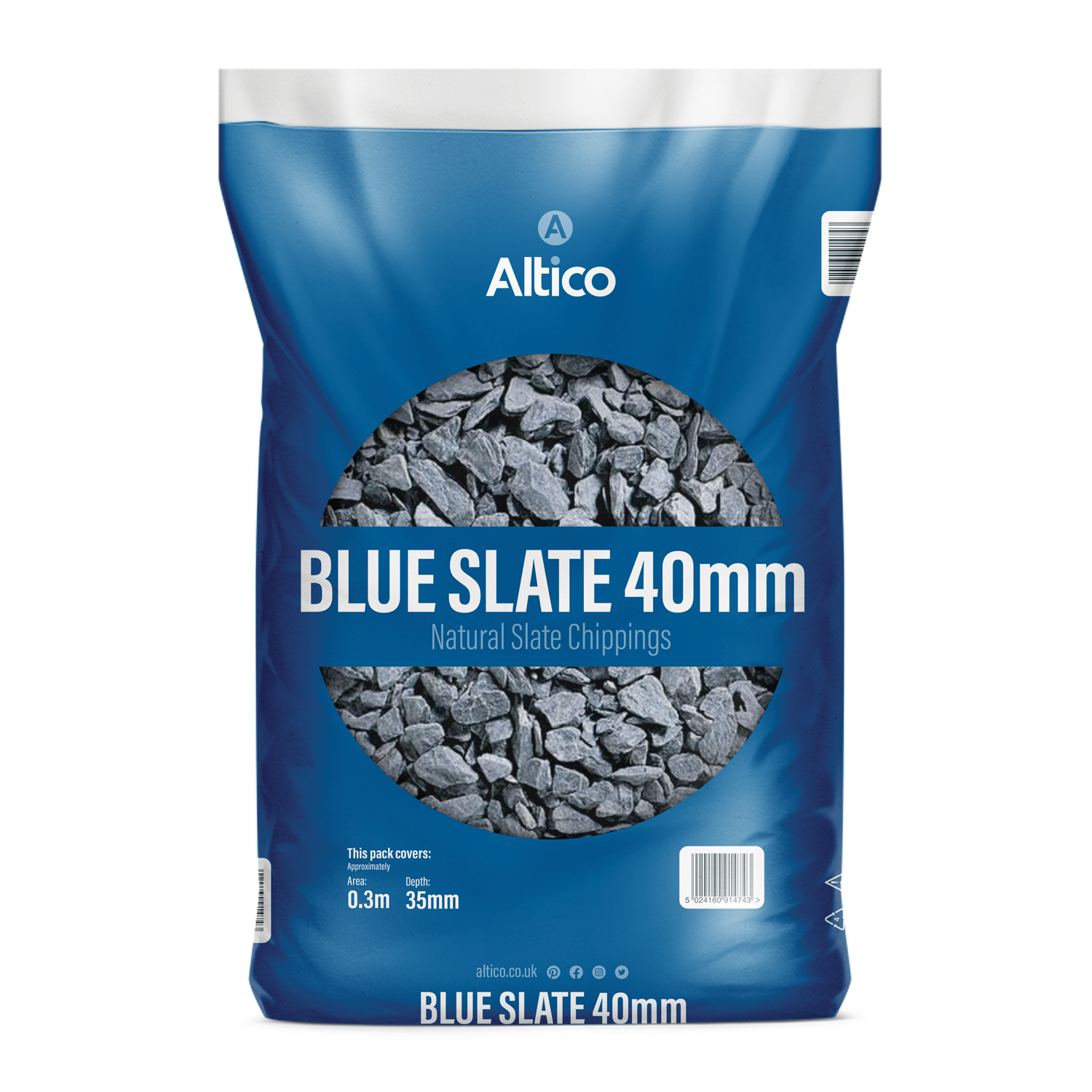 A10200 Blue Slate 40Mm Packaging