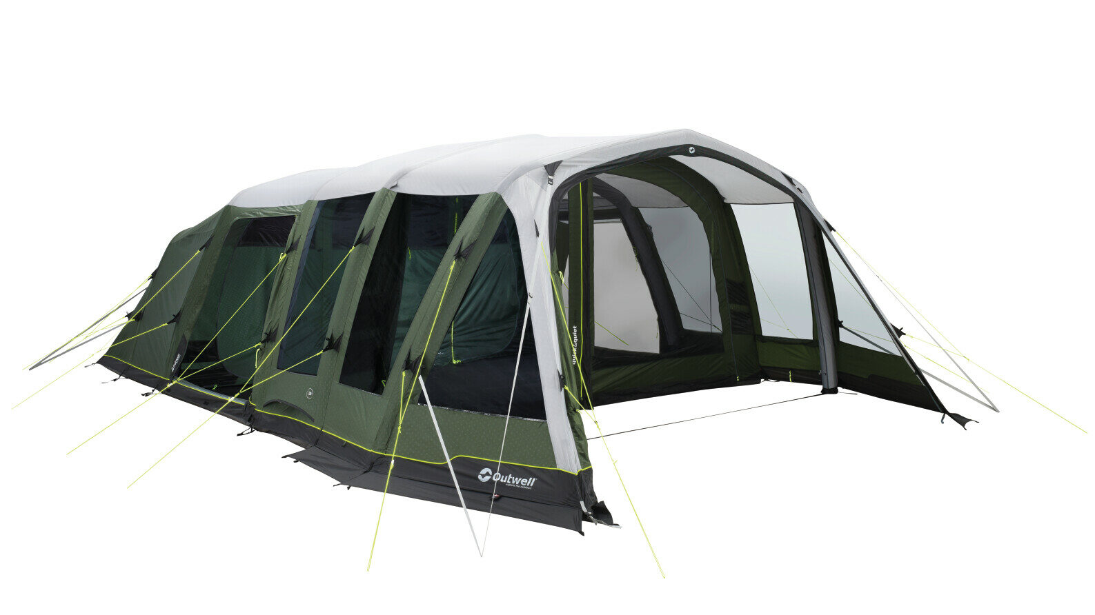 Outwell Jacksondale 7PA Air Tent 2023 lifestyle front rotate