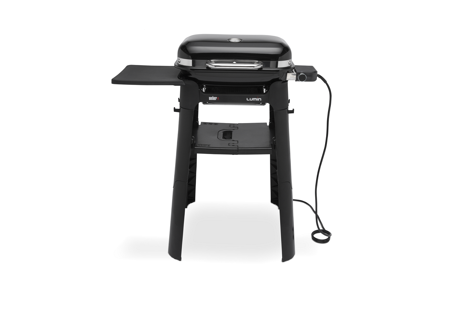 Weber Lumin Compact Electric Bbq With Stand Studio Front