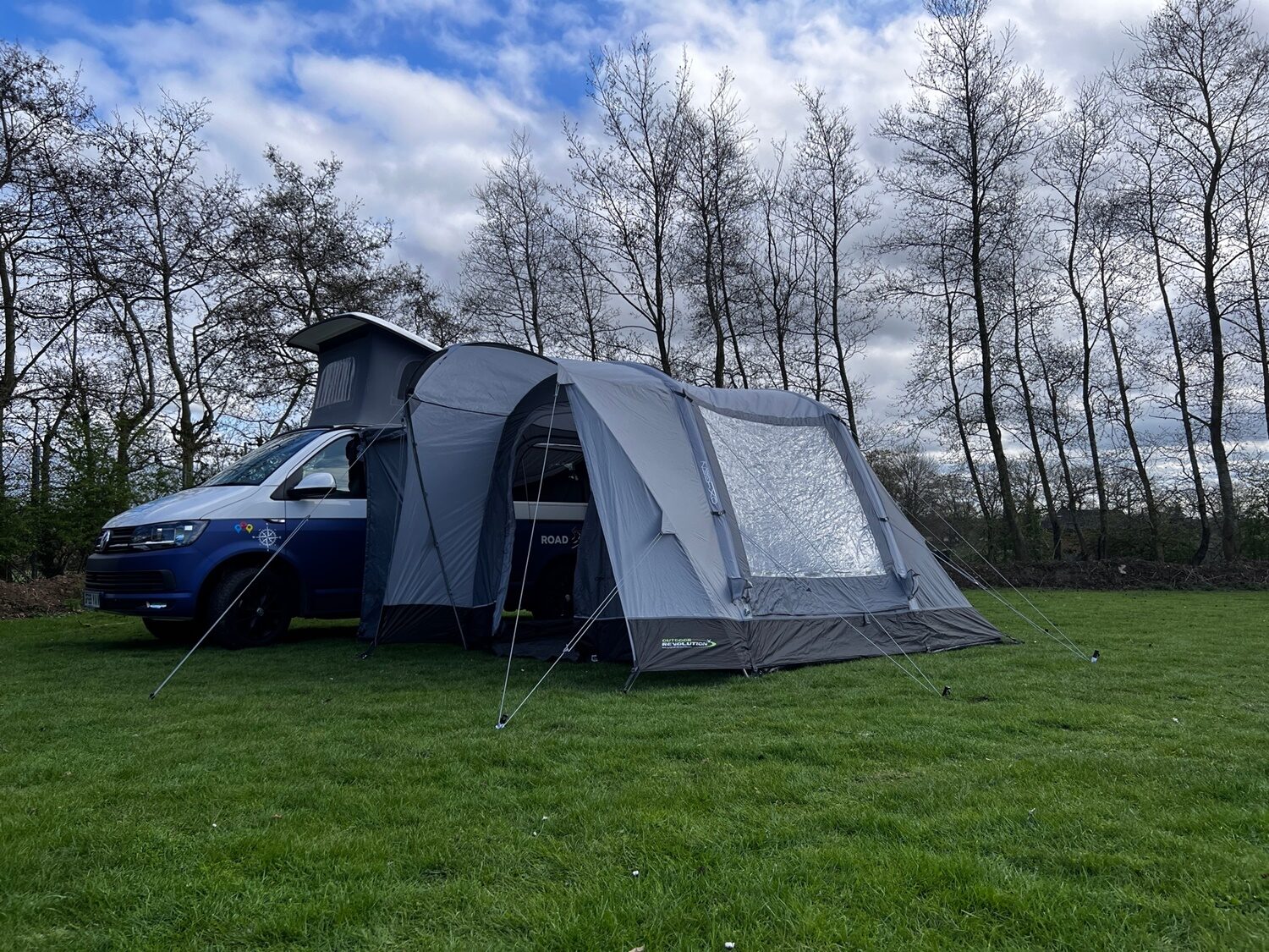 Outdoor Revolution Voyager Air Driveaway Awning 180 240Cm Lifestyle Front