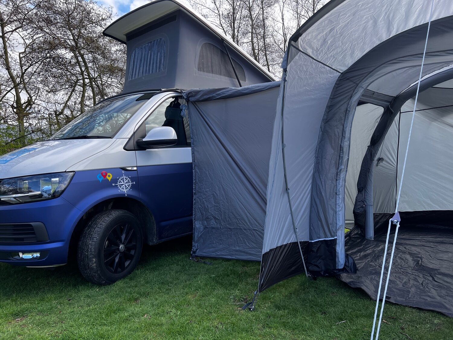 Outdoor Revolution Voyager Air Driveaway Awning 180 240Cm Connection 1