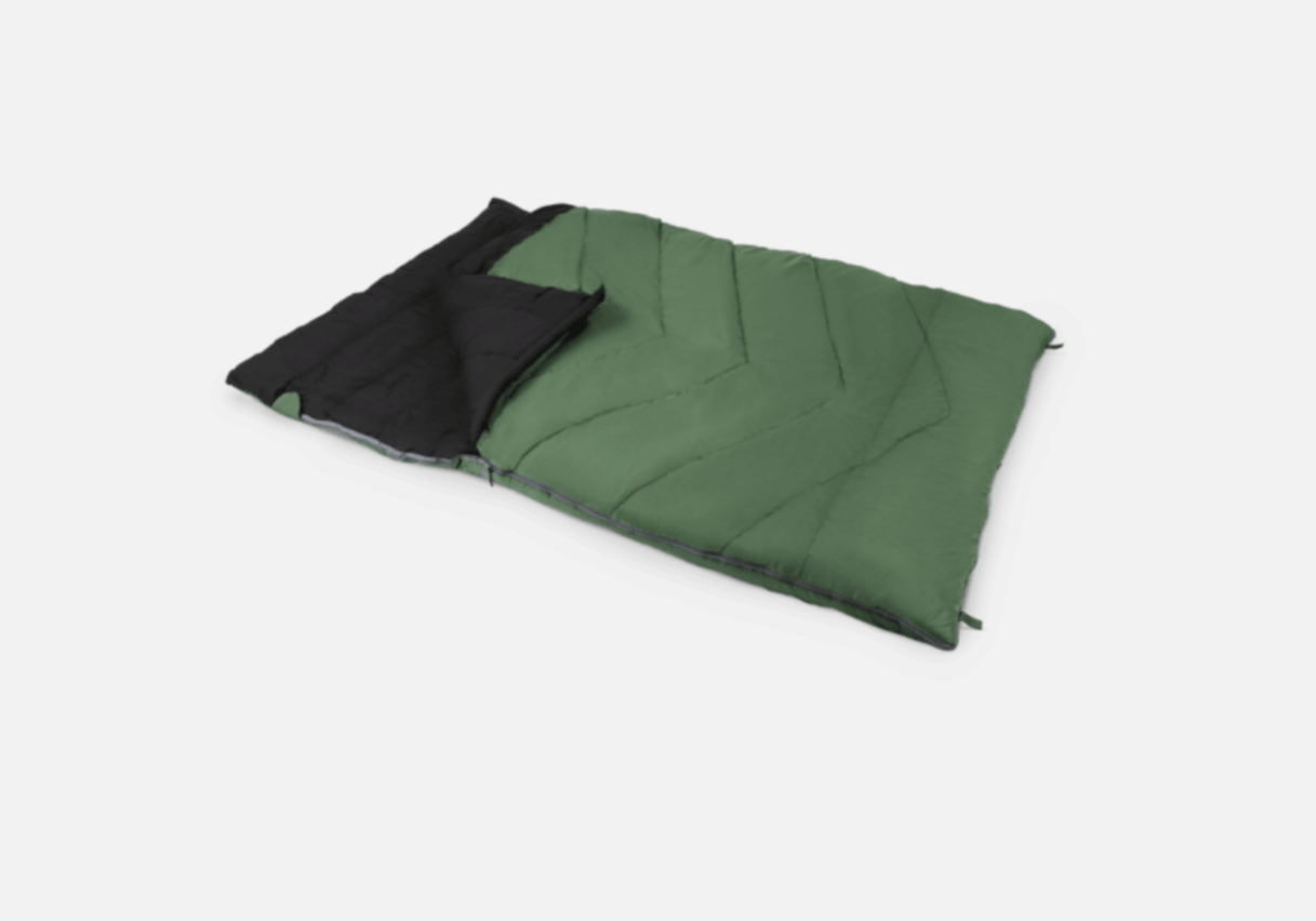 Kampa Dometic Vert 12 Double Sleeping Bag - Green