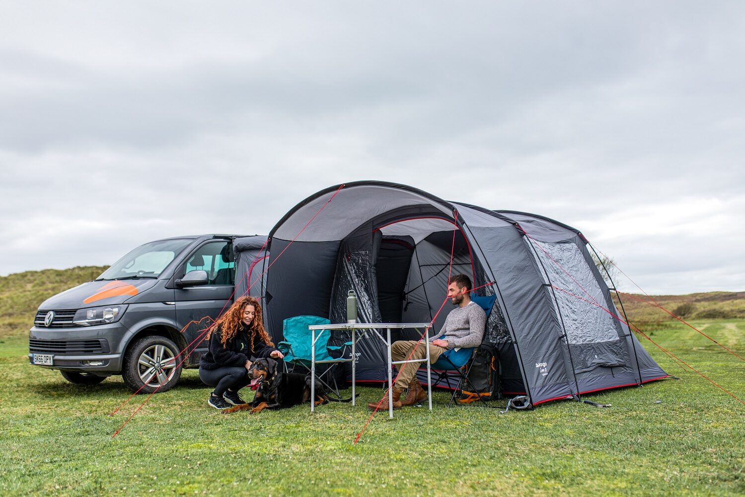 Vango Cove Ii Low Poled Awning 2023 Lifestyle Front