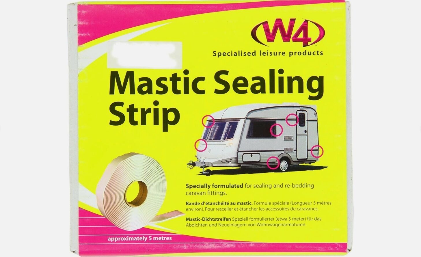 W4 High Performance Mastic Sealing Strip (5 Metres)