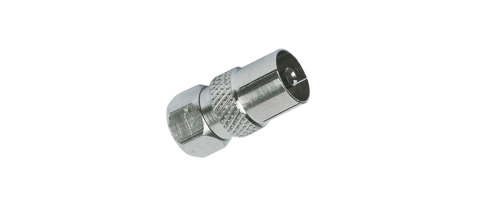 F-Connector to Coaxial Socket