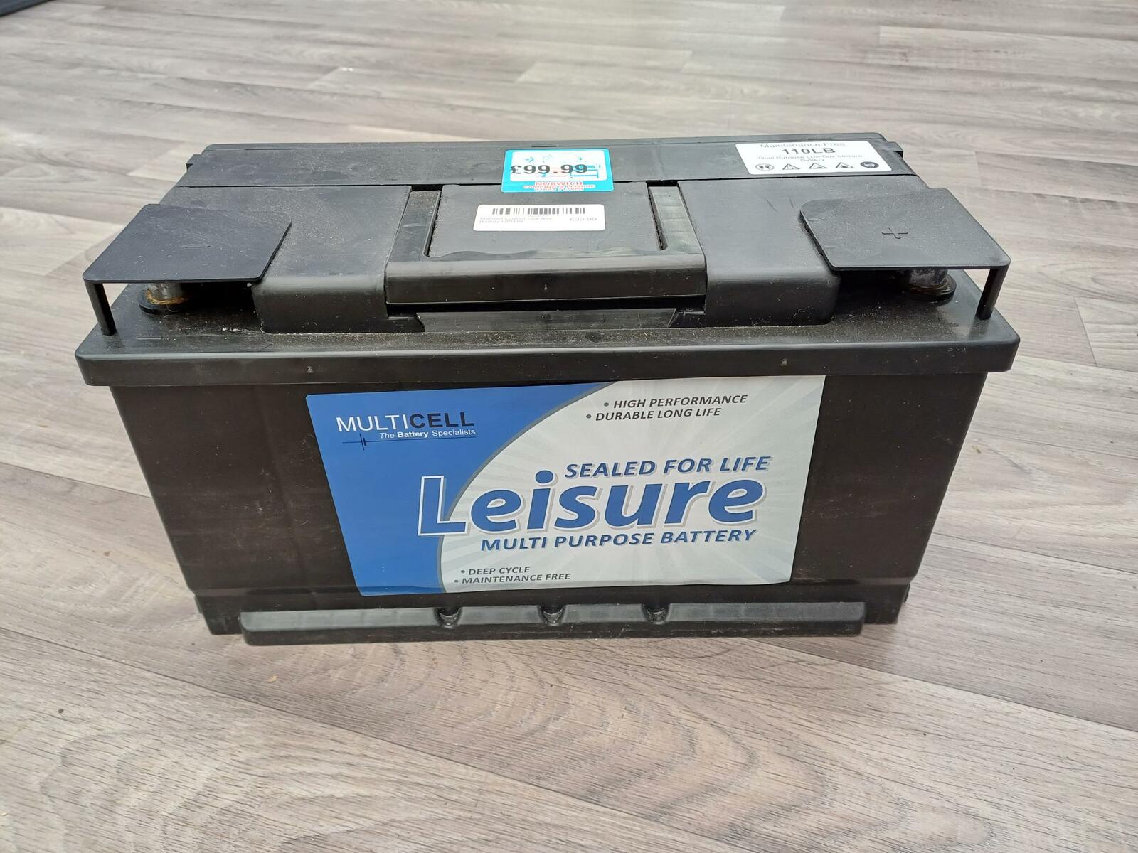 Multicell GP/110 Leisure Low Box Battery