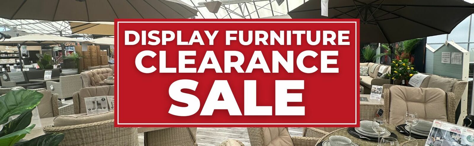 Display Furniture Clearance Sale Featured Web Banner 1650X510