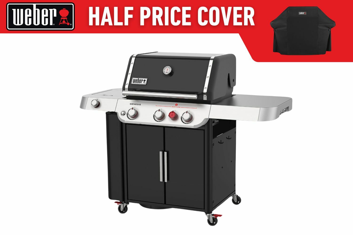 Weber Genesis E 335 Gas Bbq With Cover Offer