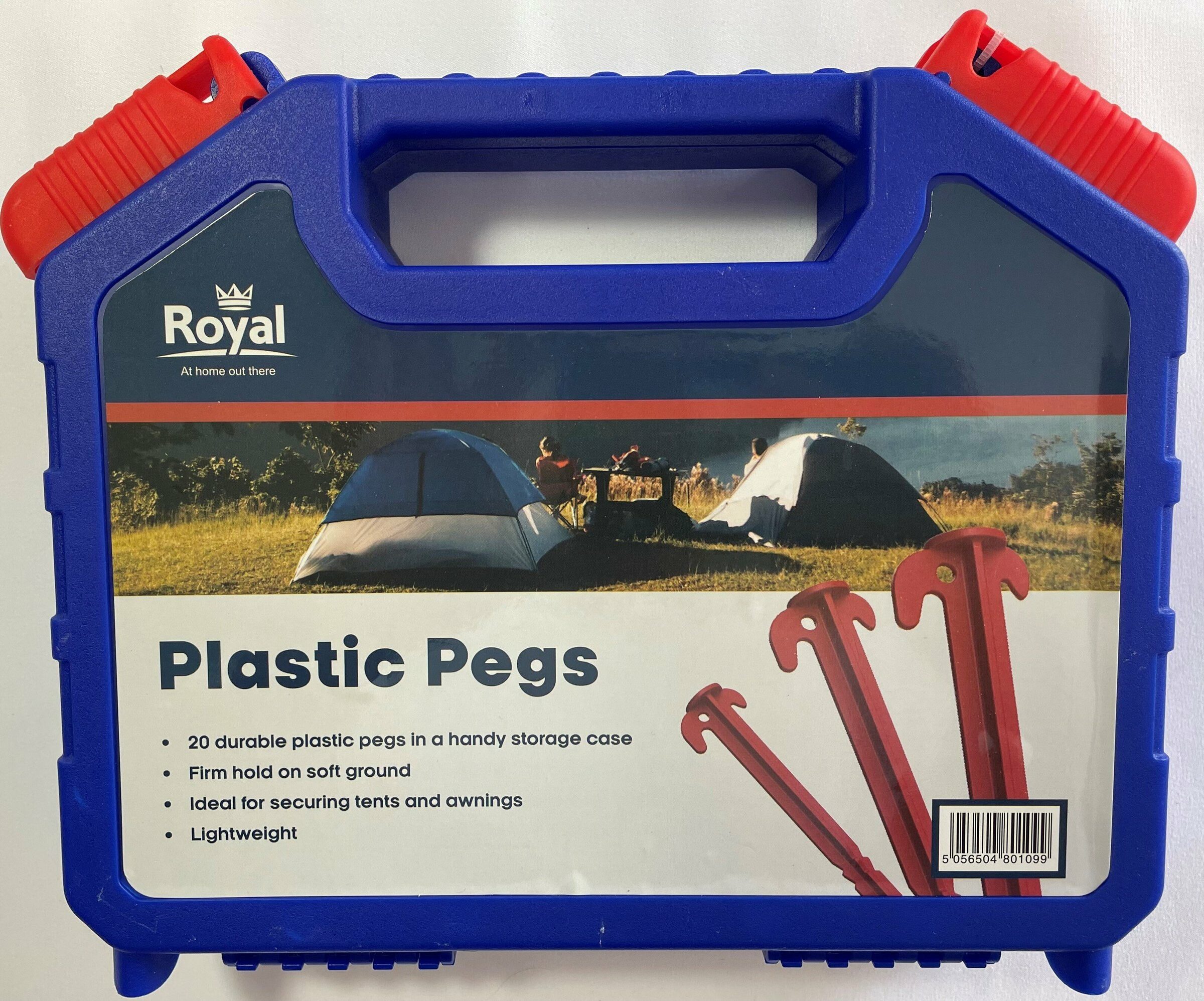 Royal Plastic Peg Case