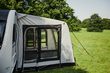 Vango Balletto Air 330 Elements Shield Awning 2023 Incl Carpet Lifestyle Side On