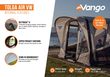 Vango Tolga Vw Driveaway Awning Package Deal Infographic