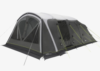 Front three-quarter view of Outwell Florida 6 Air Tent 2025