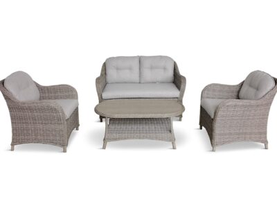 Leisuregrow St Tropez 4-Seat Lounge Set - Sand