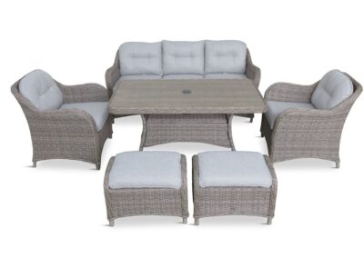 Leisuregrow St Tropez 7 Seat Lounge Set Sand