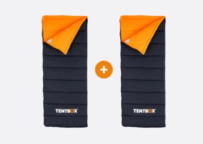 A set of Official TentBox Sleeping Bags