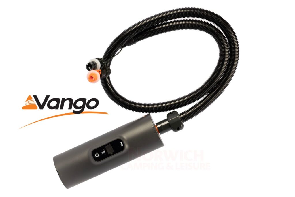 vango tempest airbeam rechargeable pump studio with logo